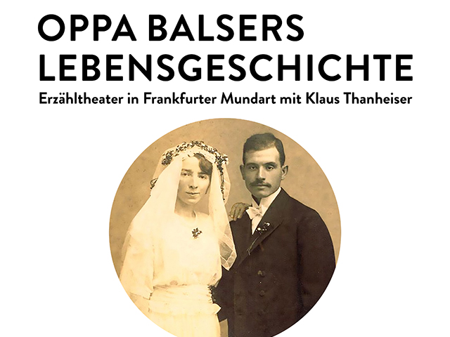 Oppa Balsers Lebensgeschichte